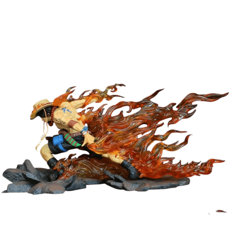Figurine Ace vague de feu One Piece - face