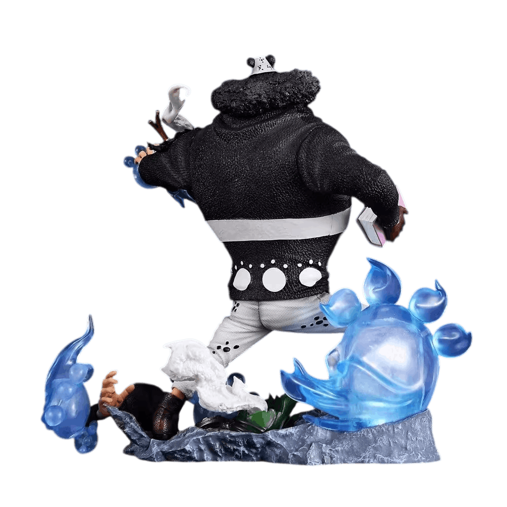 Figurine Bartholomew Kuma coussinets Nikyu One Piece - profil