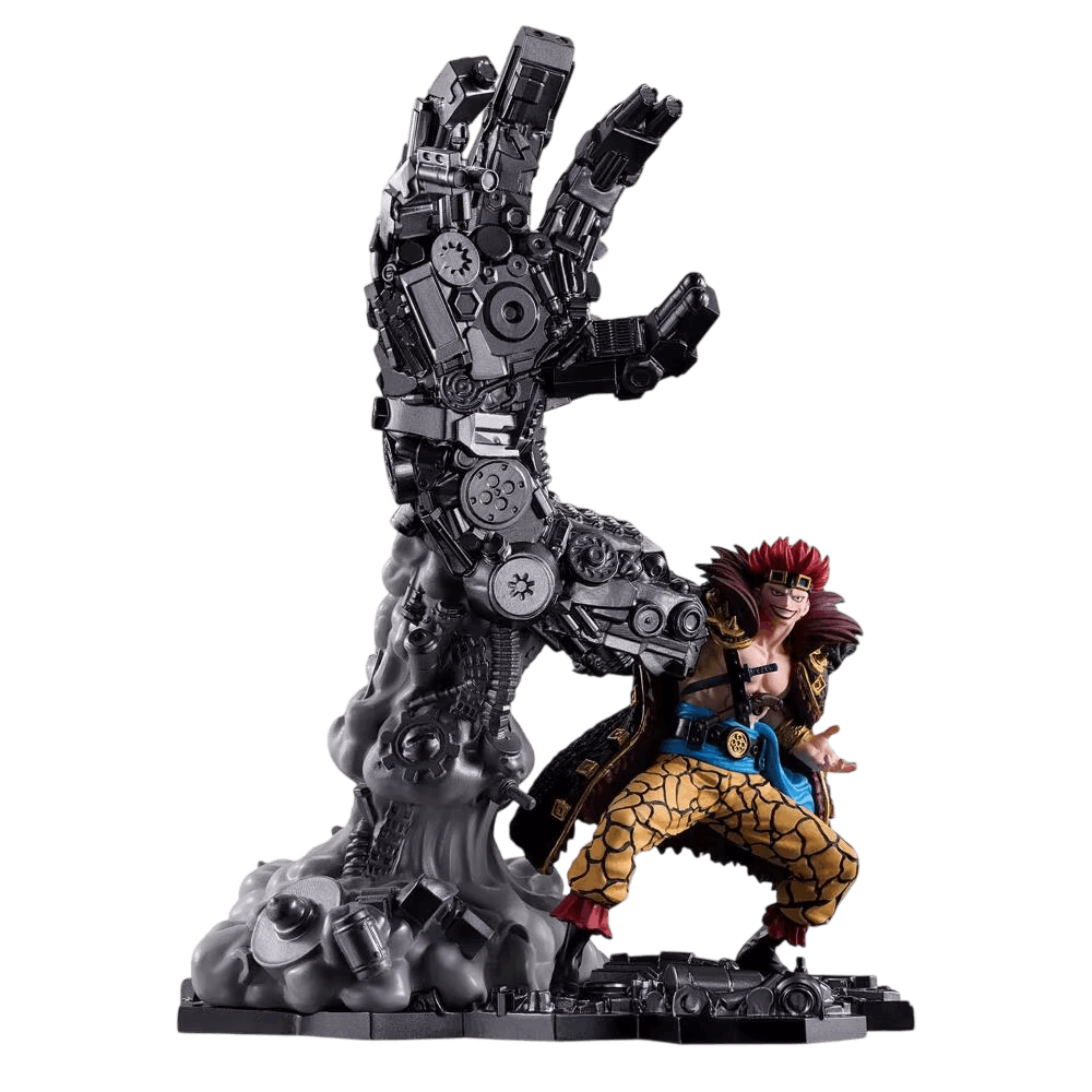Figurine Eustass Kid bras de fer One Piece - face