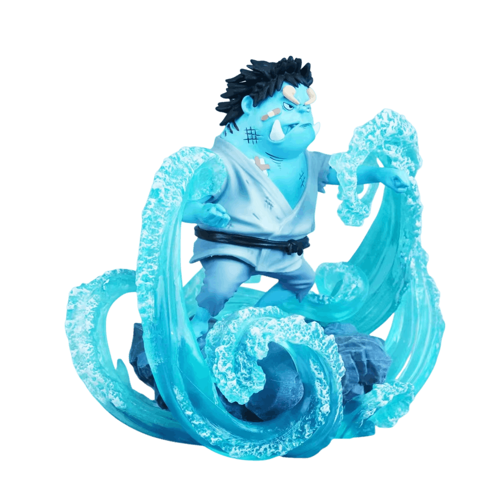 Figurine Jinbe One Piece vue de côté