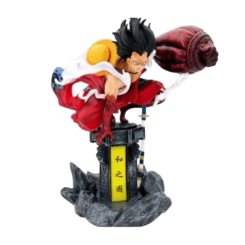 Figurine Luffy Gear 4 Boundman Wano One Piece - face