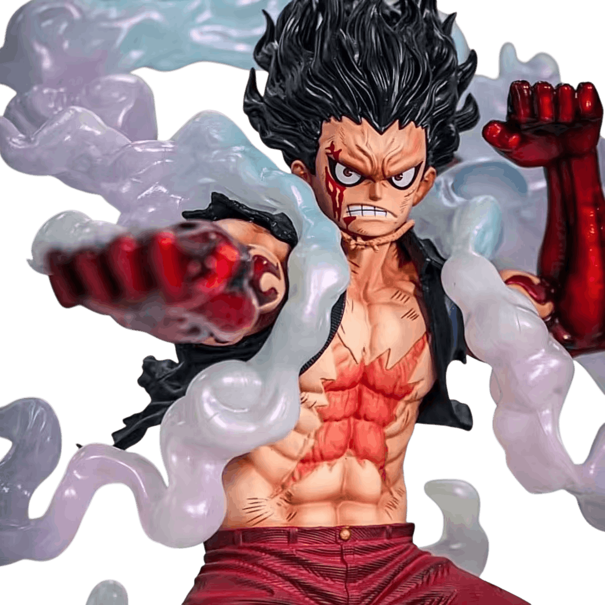 Figurine Luffy Gear 4 Snakeman - profil