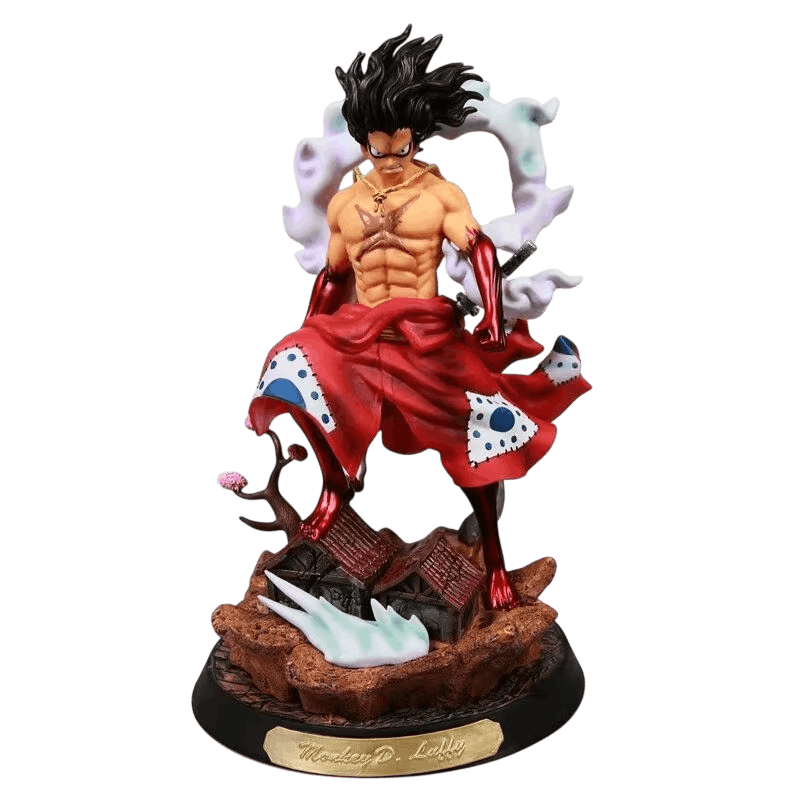 Figurine Luffy Gear 4 Snakeman Wano - face