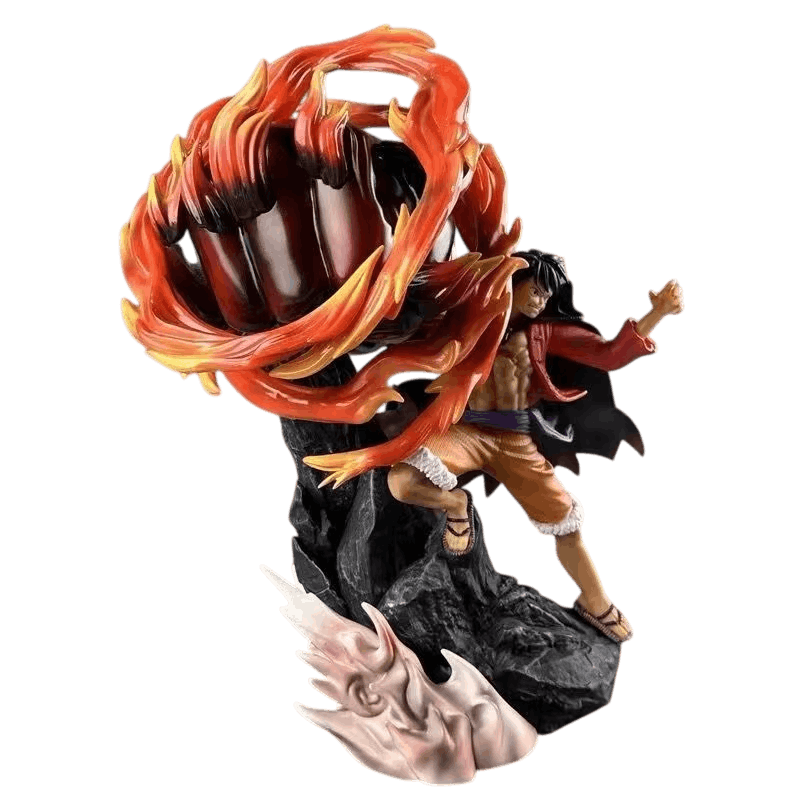 Figurine Luffy Red Roc One Piece - profil