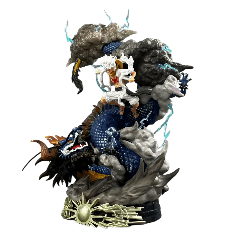 Diorama Luffy Gear 5 vs Kaido dragon One Piece - profil
