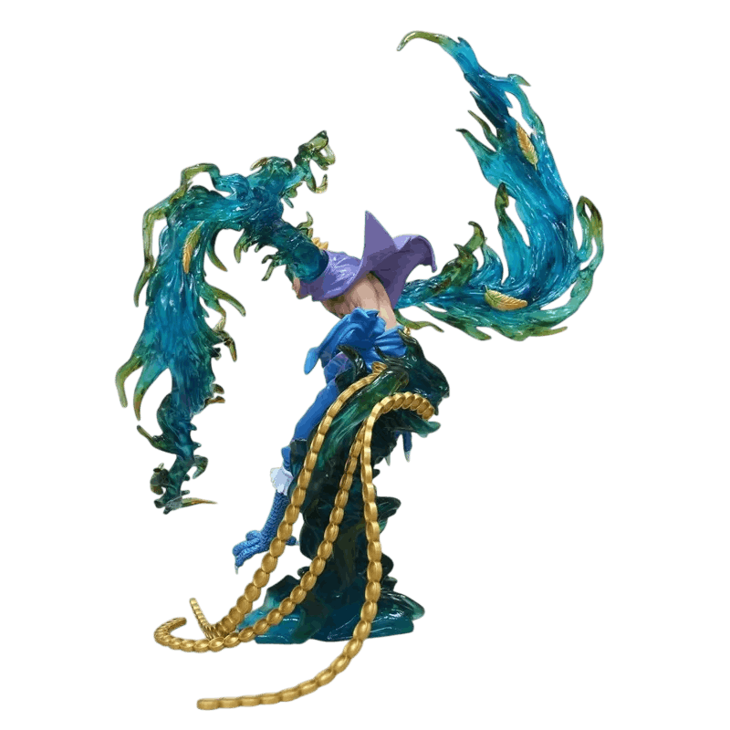 Figurine Marco le Phenix flammes bleues One Piece - details