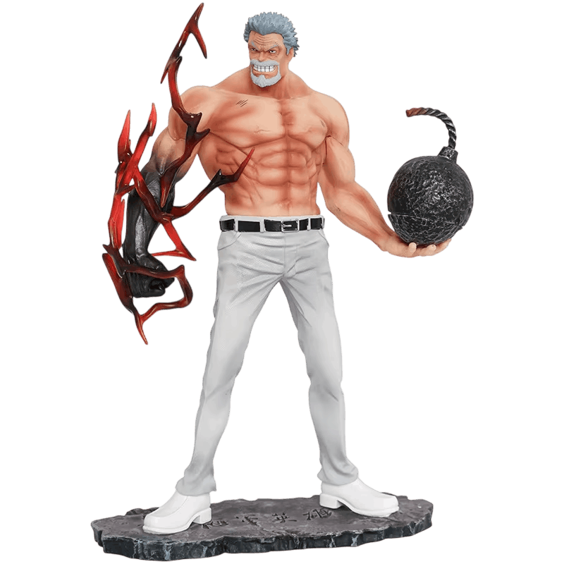 Figurine Monkey D Garp One Piece - profil