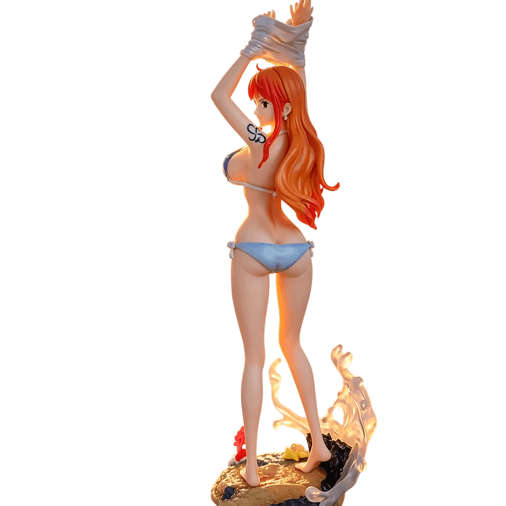 Figurine Nami bikini One Piece - face