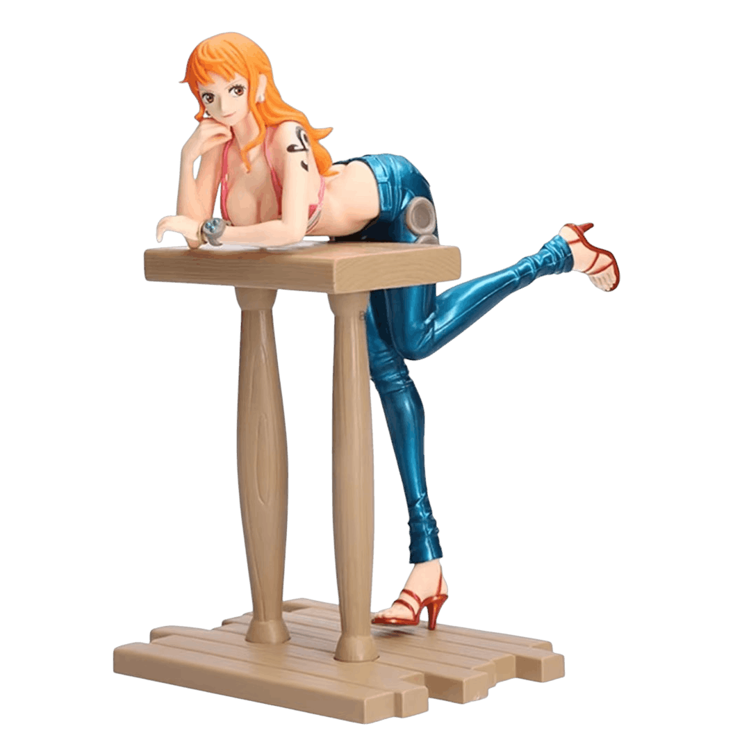 Figurine Nami detente One Piece - face