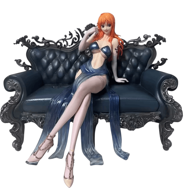 Figurine Nami sofa One Piece - face