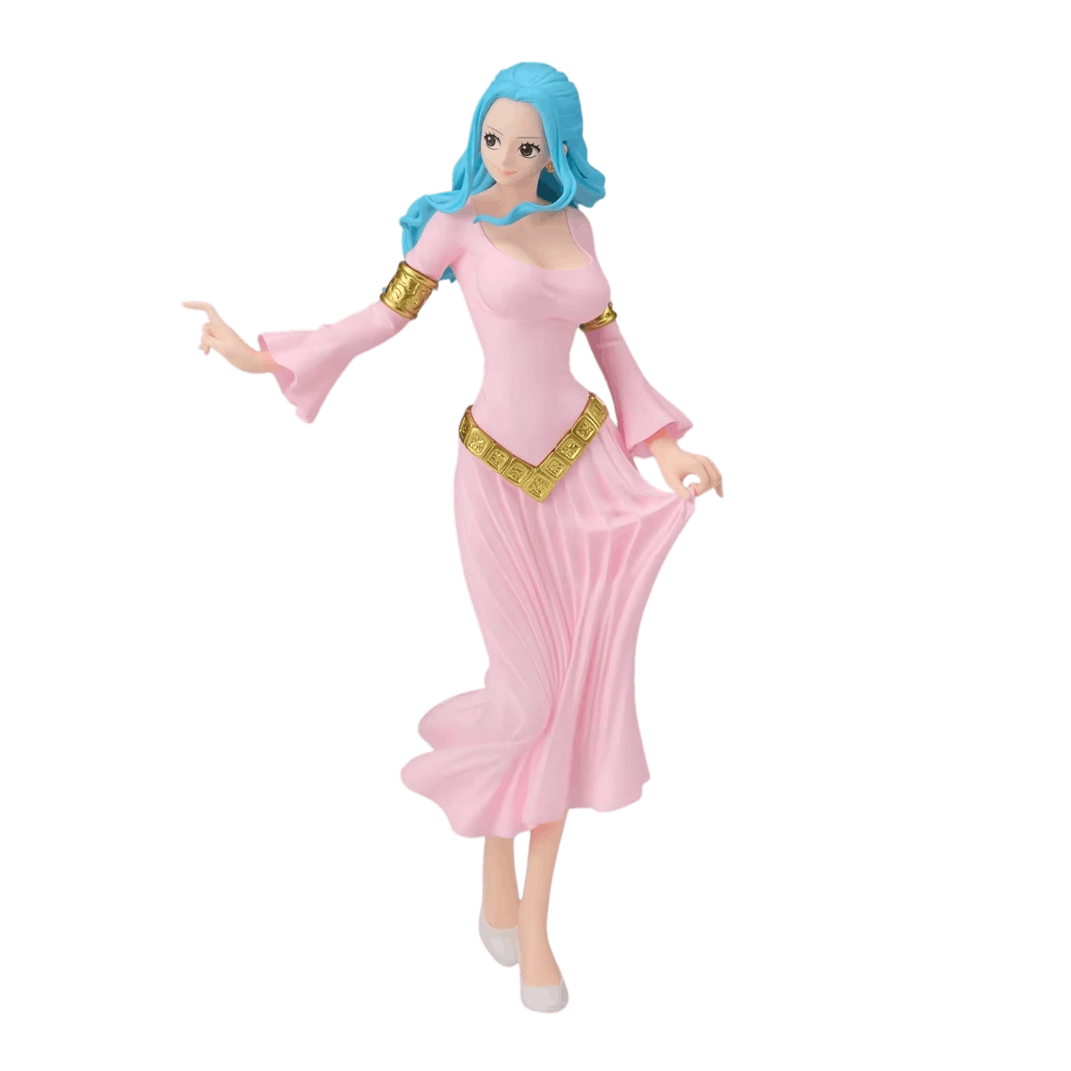 Figurine Nefertari Vivi robe rose princesse d'Alabasta - One Piece