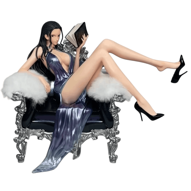Figurine Nico Robin sofa One Piece - face