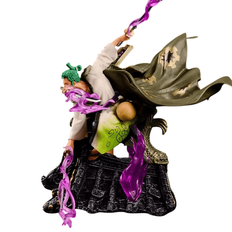 Figurine Roronoa Zoro Santoryu - profil