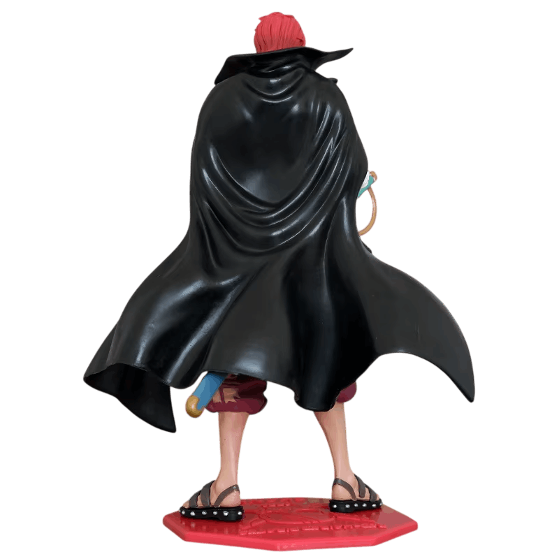 Figurine Shanks le Roux vue de profil cicatrices - One Piece