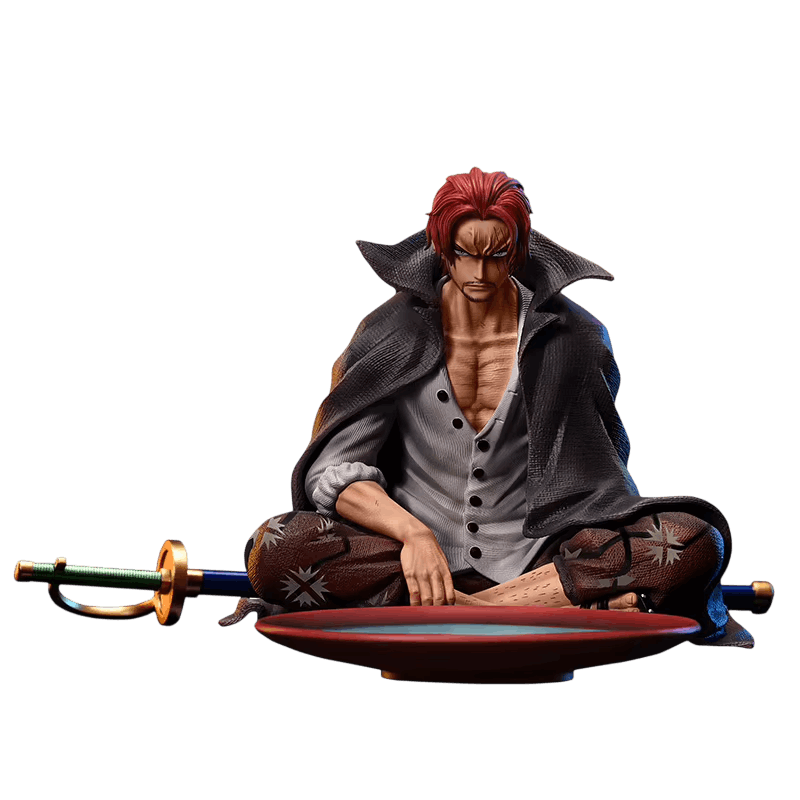 Figurine Shanks sabre au repos One Piece - face