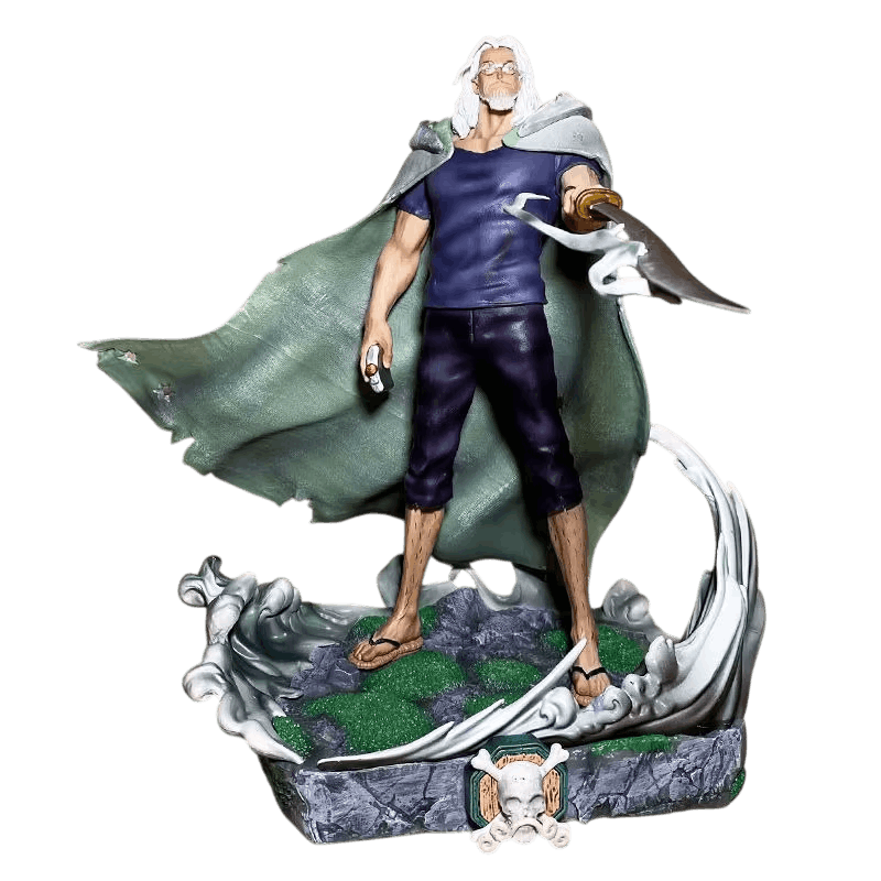 Figurine Silvers Rayleigh One Piece - face