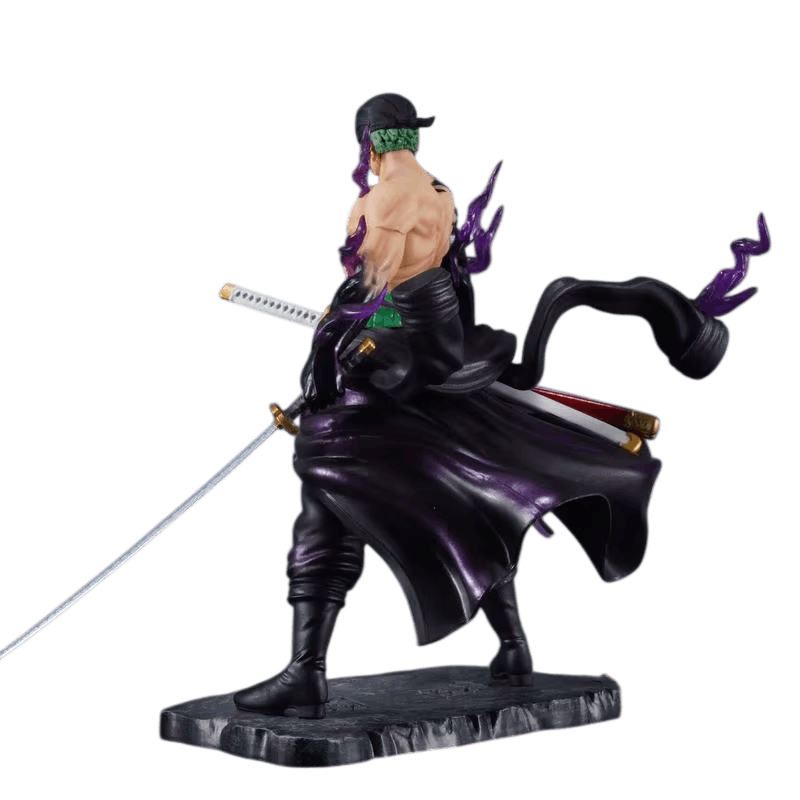 Figurine Zoro lames noires Haki One Piece - details
