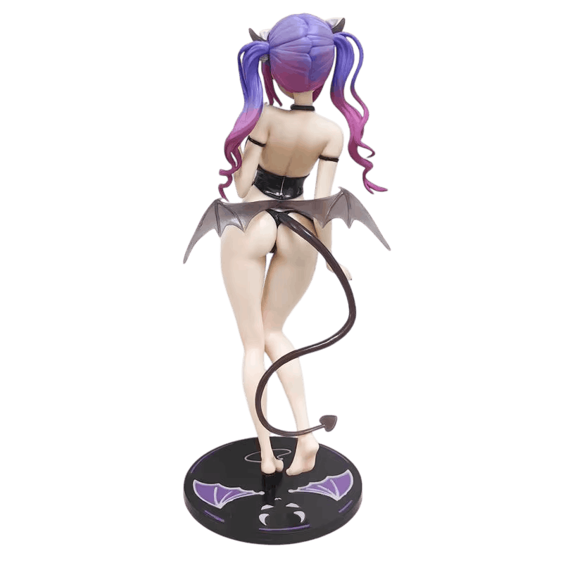 Figurine Petite Succube 30 cm - vue de dos avec ailes et queue