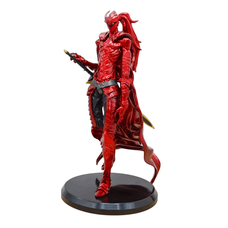Figurine Igris commandant rouge sang Solo Leveling - face