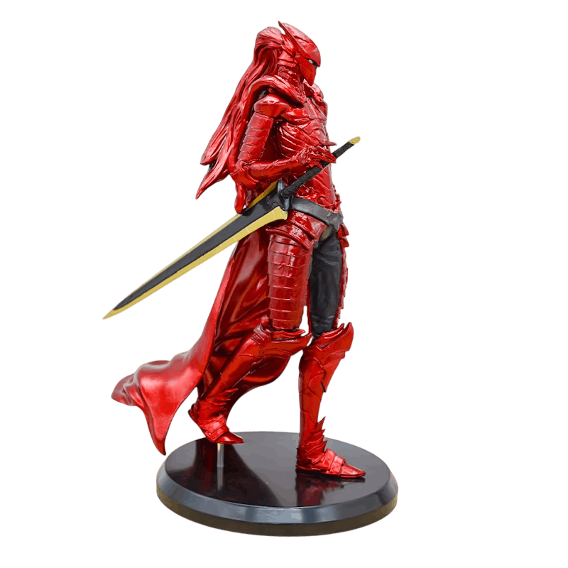 Figurine Igris commandant rouge sang Solo Leveling - profil