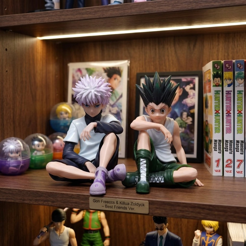 Figurines Gon et Killua Hunter x Hunter présentation