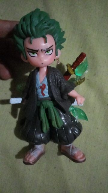 Figurine One Piece – Roronoa Zoro Sabres de Wano (PVC) — photo envoyée par un client