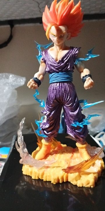 Figurine Dragon Ball Z – Gohan Super Saiyan 2 Cell Games 25 cm (PVC) — photo envoyée par un client