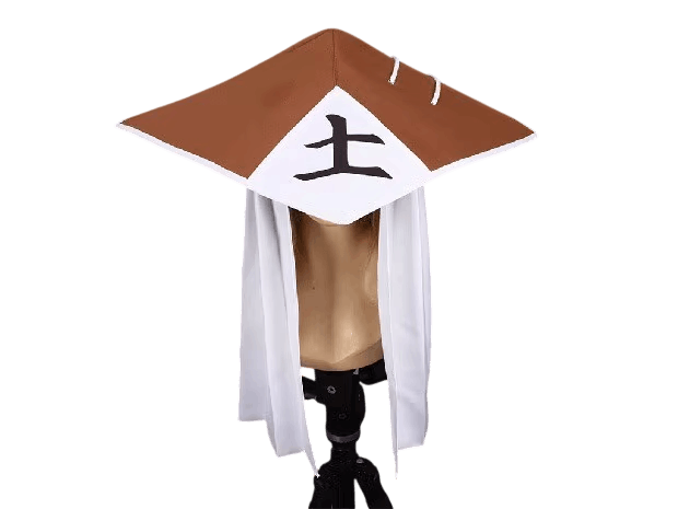 Chapeau de Kage Naruto – Raikage ou Tsuchikage (Polyester) — Tsuchikage — Terre (brun)