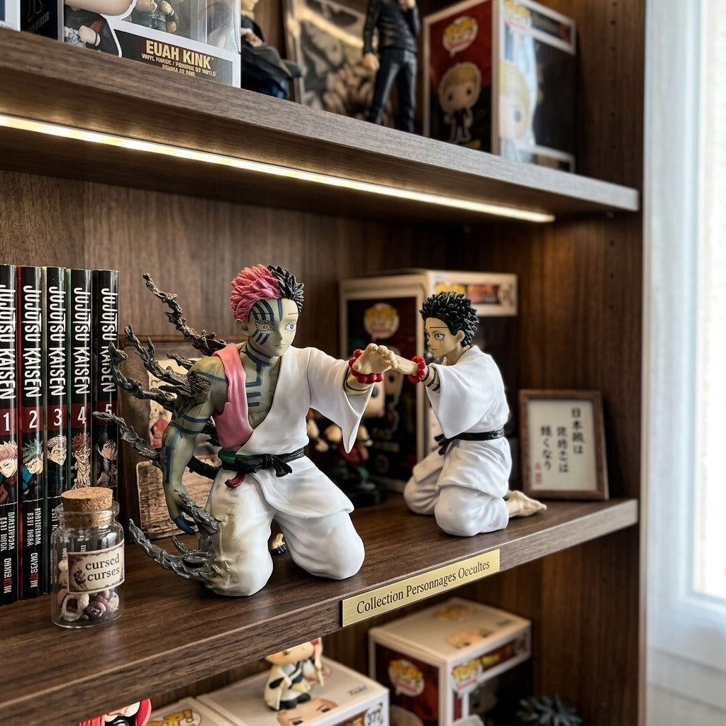Figurine Akaza Lune Supérieure Demon Slayer présentation