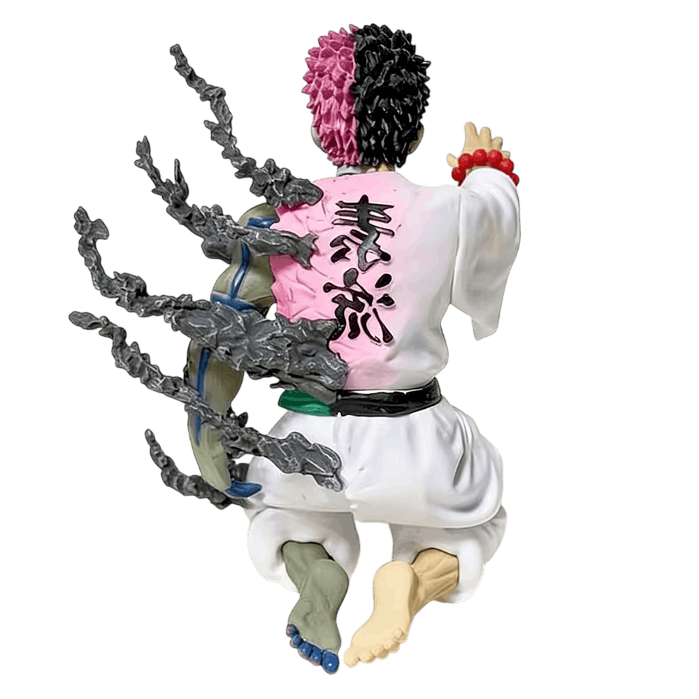 Figurine Akaza Hakuji kimono blanc détails