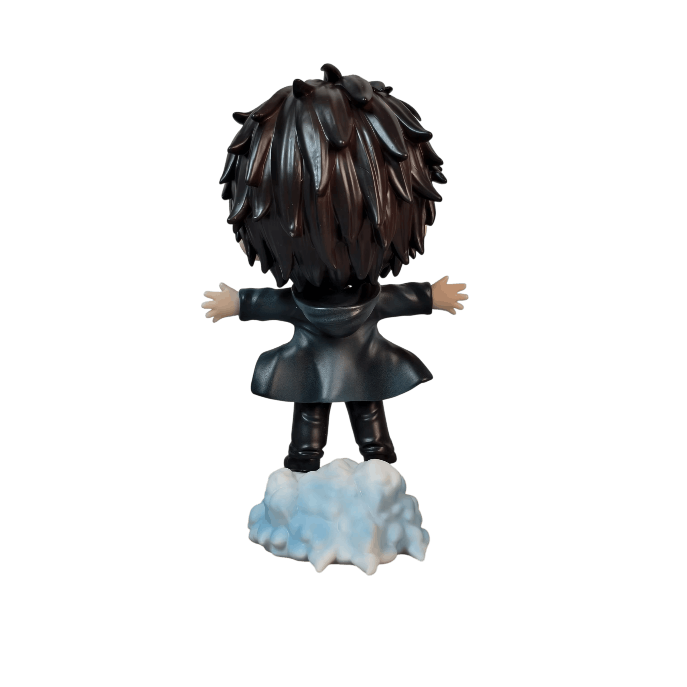 Figurine chibi Eren Jäger - vue de dos