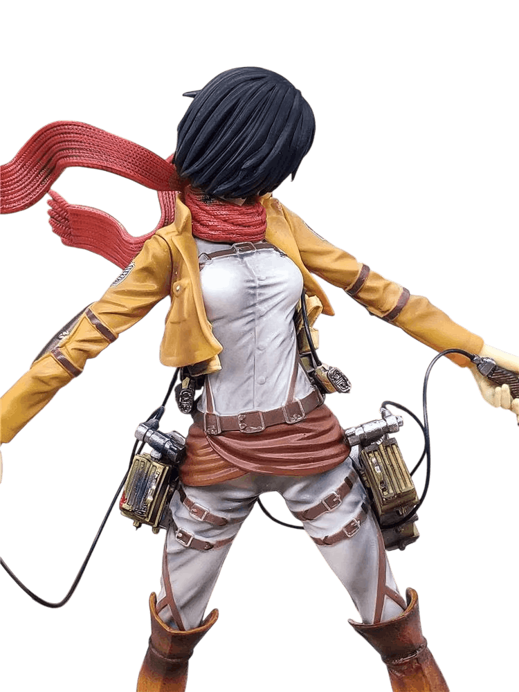 Figurine Mikasa Ackerman combat Attaque des Titans - profil
