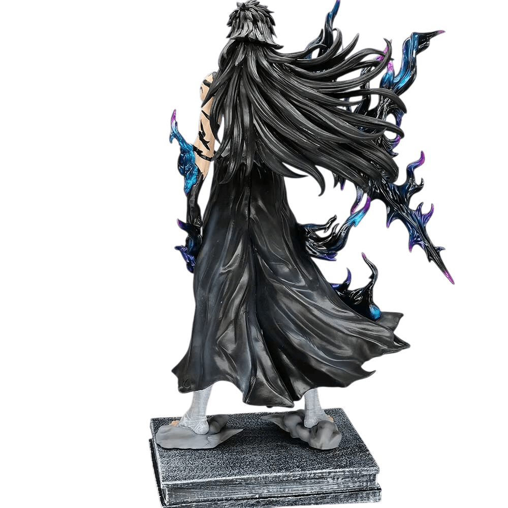 Figurine Ichigo Mugetsu flammes noires Bleach - details