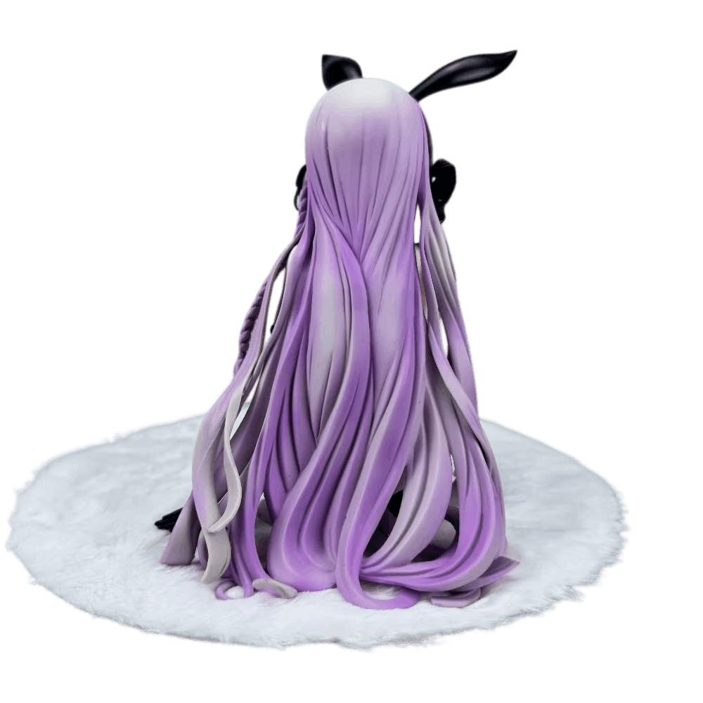 Figurine Kyoko Kirigiri bunny girl Danganronpa - vue de dos et chevelure