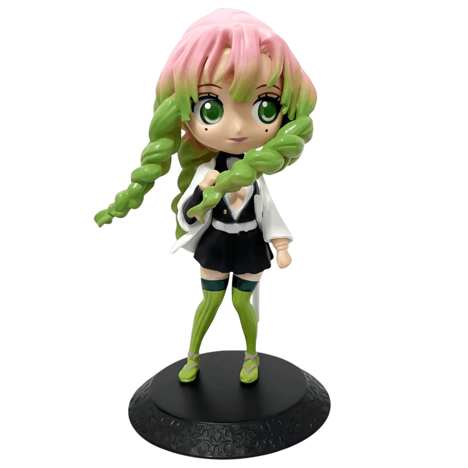 Figurine Demon Slayer Mitsuri Kanroji 15 cm debout - face