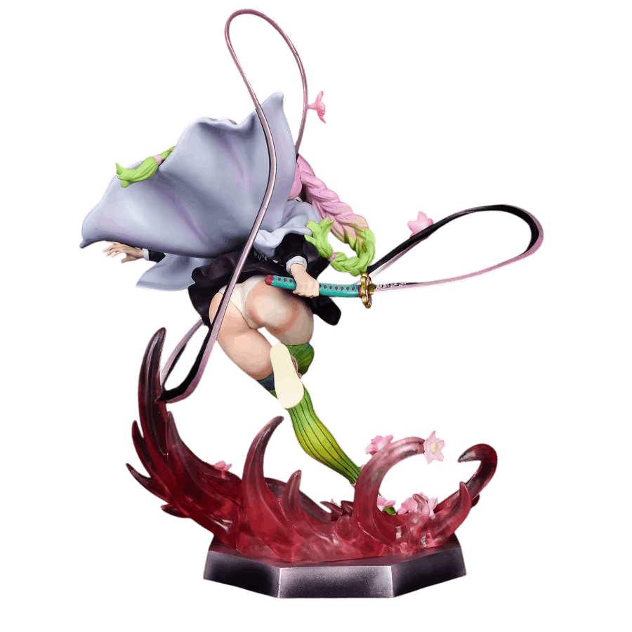 Figurine Mitsuri Kanroji pilier de l'amour Demon Slayer - details