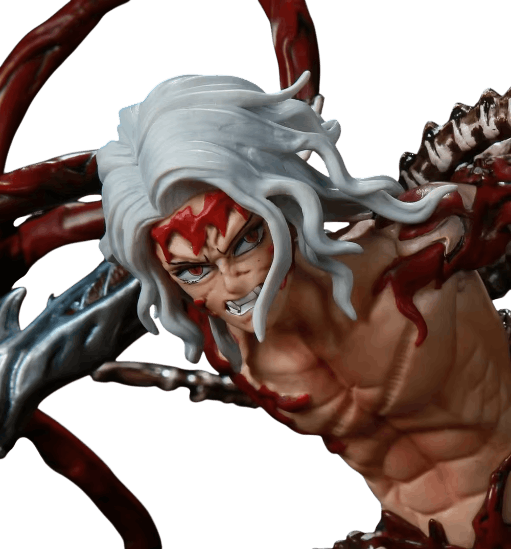 Figurine Muzan Kibutsuji forme finale Demon Slayer - details