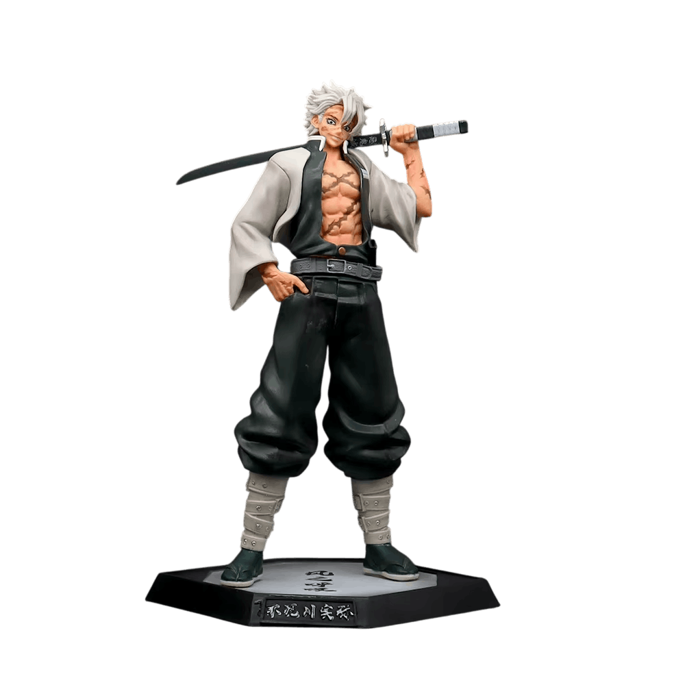 Figurine Sanemi Shinazugawa Pilier du Vent Demon Slayer - vue de face