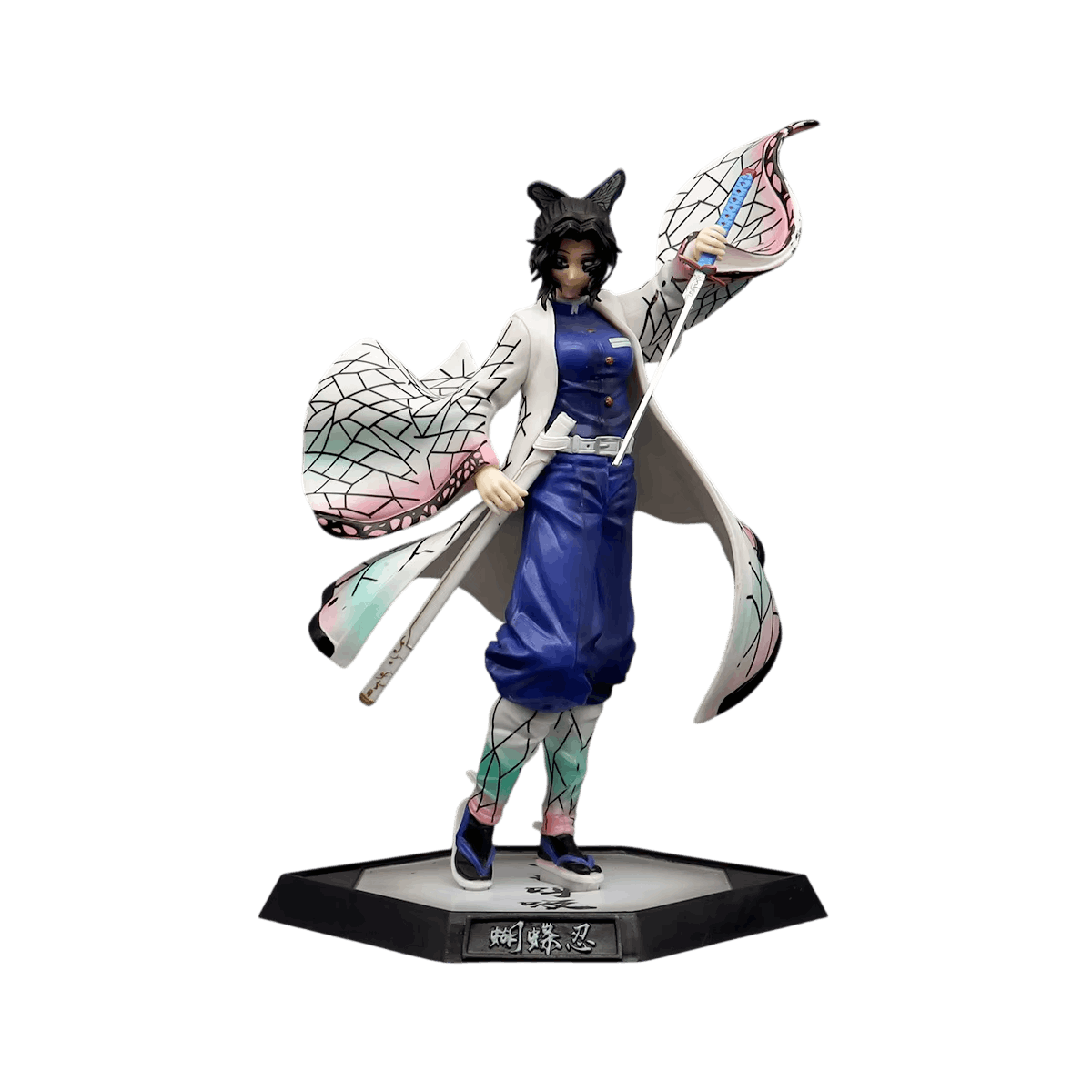 Figurine Shinobu Kocho Pilier de l'Insecte Demon Slayer - vue de face