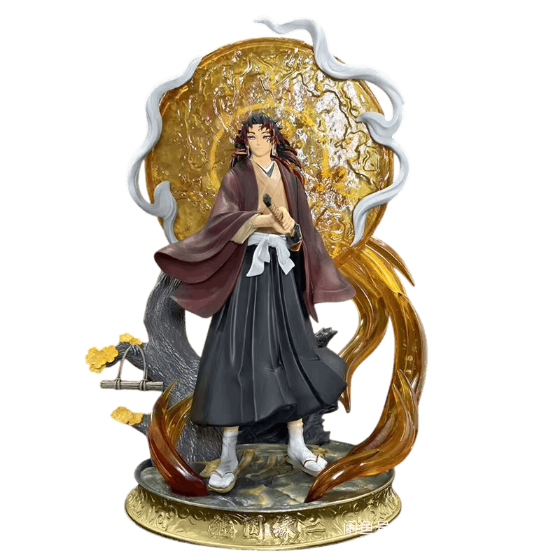 Figurine Yoriichi halo solaire Demon Slayer - face