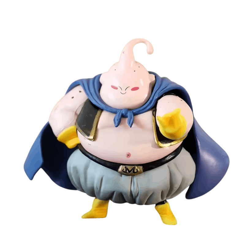 Figurine Dragon Ball Majin Buu version ronde 10 cm - face