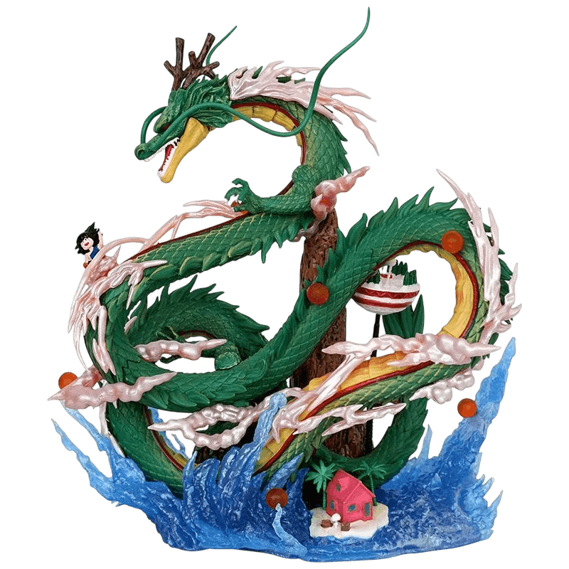 Figurine Shenron fleurs de cerisier Dragon Ball - face