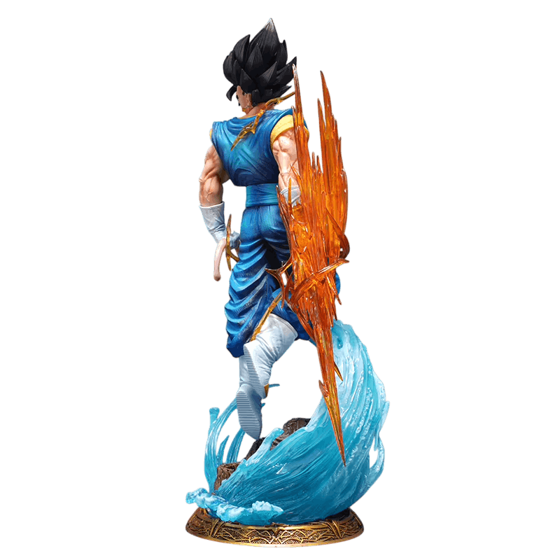Figurine Vegetto 38 cm tetes interchangeables Dragon Ball - profil