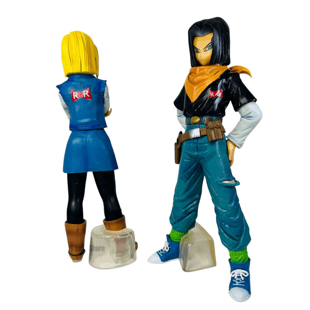Figurines Android 17 et 18 Dragon Ball Z - duo au choix