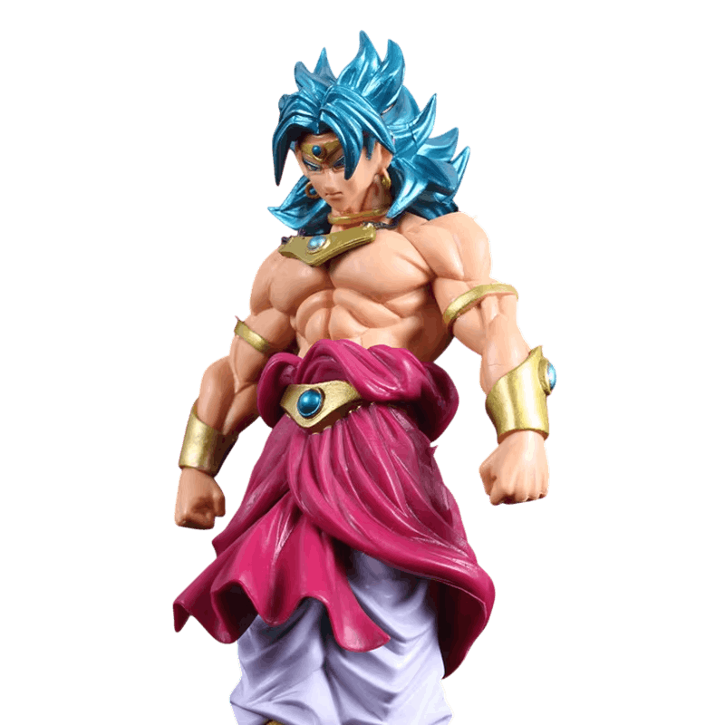 Figurine Broly - details de la couronne doree