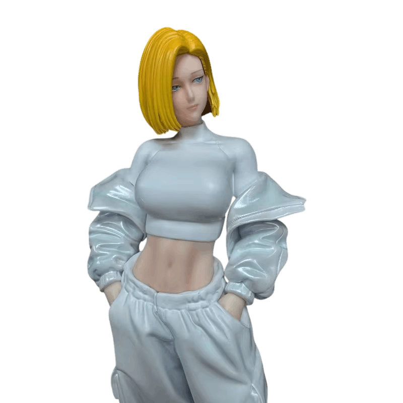 Figurine C-18 streetwear Dragon Ball Z - details
