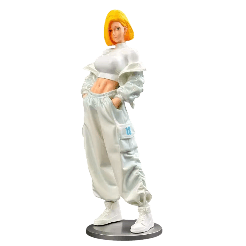Figurine C-18 streetwear Dragon Ball Z - face
