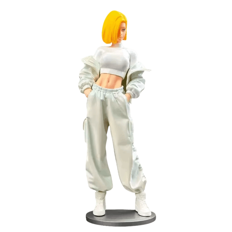Figurine C-18 streetwear Dragon Ball Z - profil