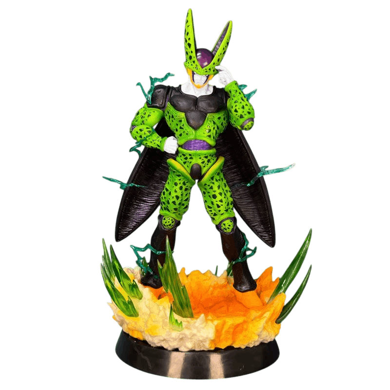Figurine Cell forme parfaite Dragon Ball Z - face