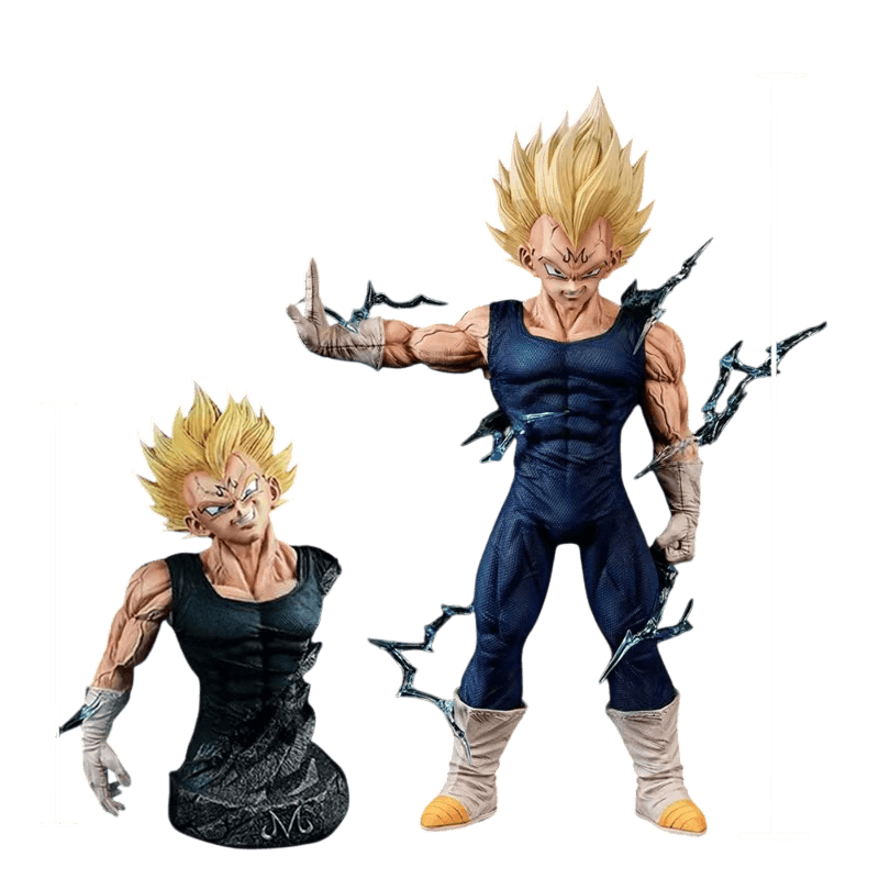 Figurine Majin Vegeta dechaine Dragon Ball Z - details